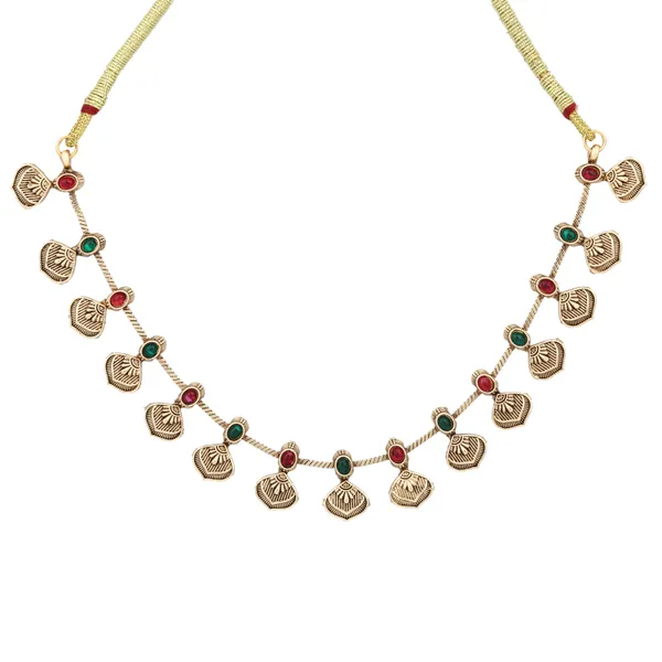Gold_Plated_Delicate_Necklace_Set