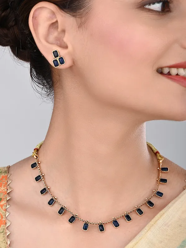 Gold_Plated_Delicate_Necklace_Set