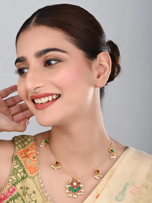 Traditional_Kundan_Pendant_Necklace