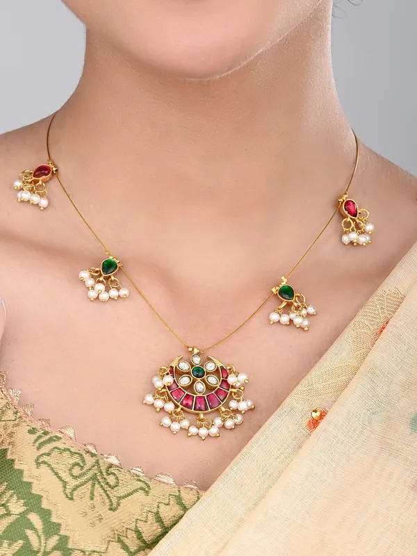 Traditional_Kundan_Pendant_Necklace