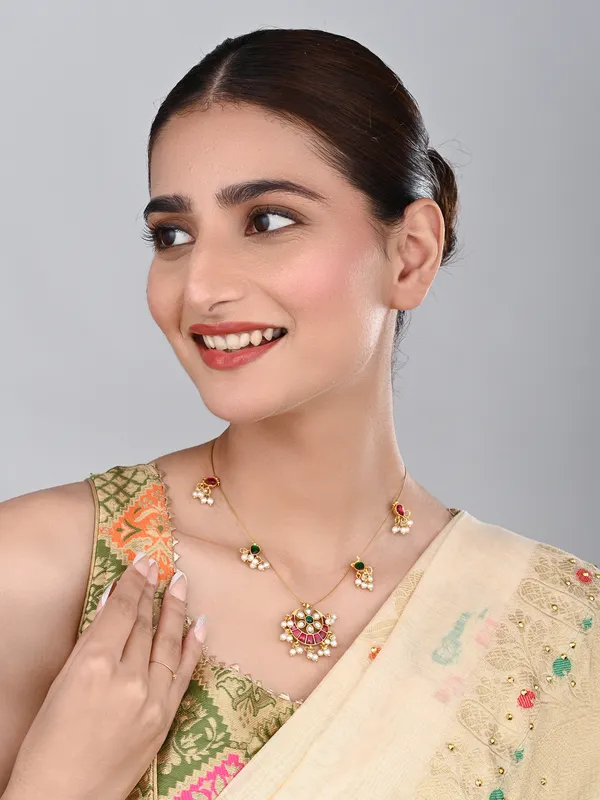 Traditional_Kundan_Pendant_Necklace