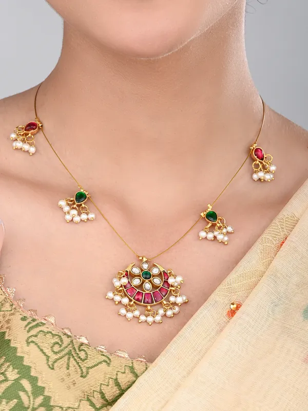 Traditional_Kundan_Pendant_Necklace