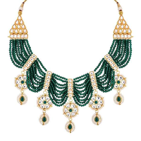 Emerald_Green_Layered_Bead_Necklace_Set