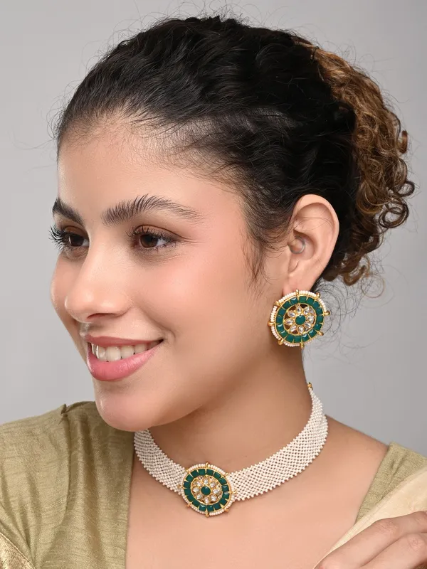 Emerald_Pearl_Circular_Necklace_Set