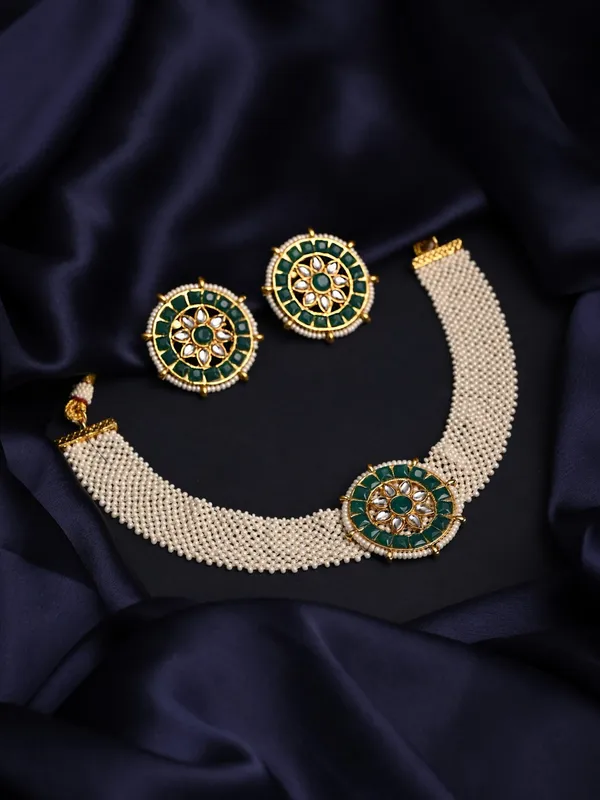 Emerald_Pearl_Circular_Necklace_Set