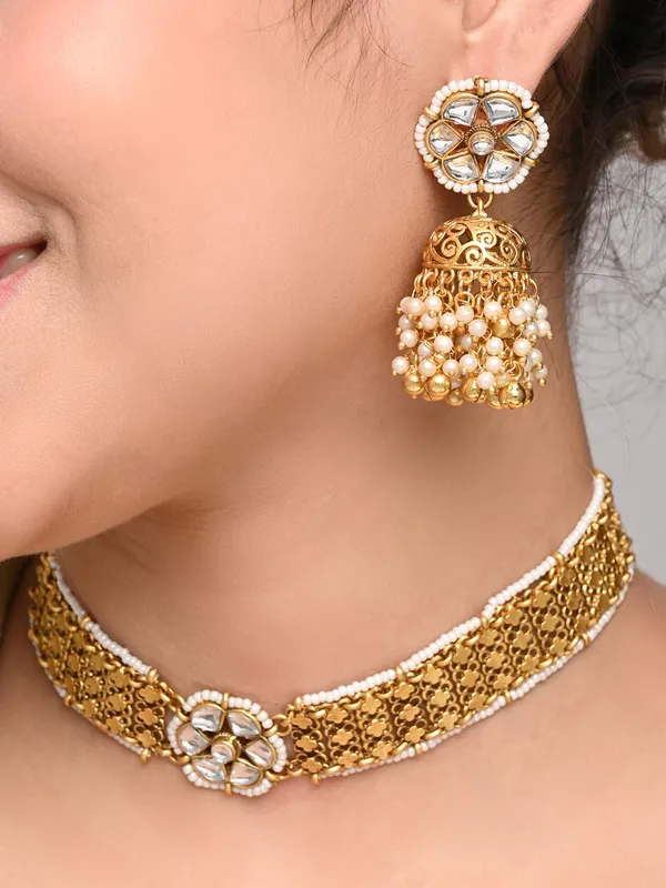 Kundan_Choker_Necklace_Set_with_Jhumka_Earrings