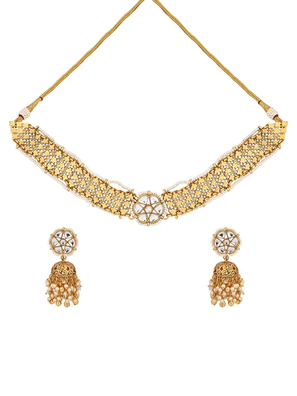 Kundan_Choker_Necklace_Set_with_Jhumka_Earrings