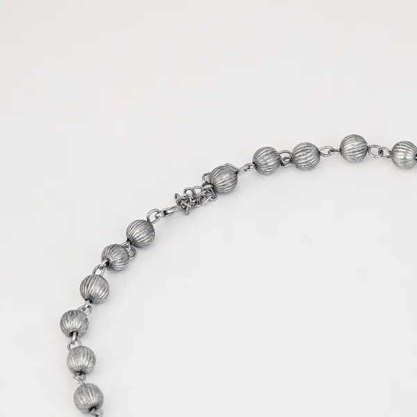 Silver_Oxydised_finish_Pendant_necklace_set