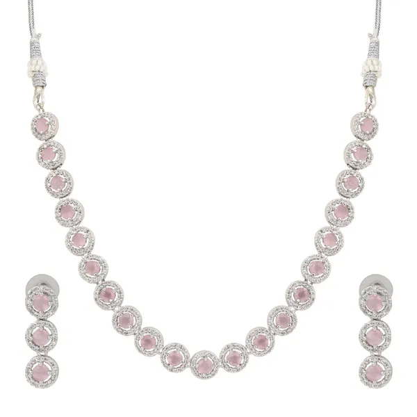 Blush_Pink_Crystal_Necklace_Set
