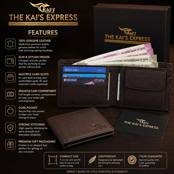 Brown_Textured_Bi-Fold_Wallet_for_Men