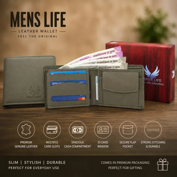 Grey_Leather_Bifold_Wallet_for_Men