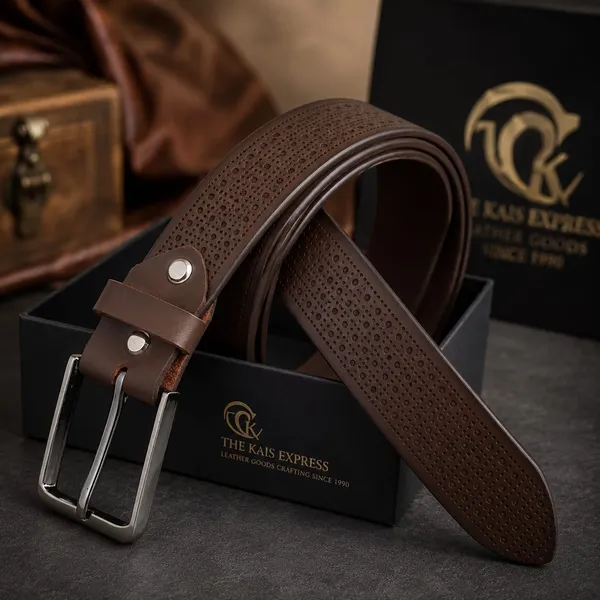 Brown_Textured_Belt_for_Men