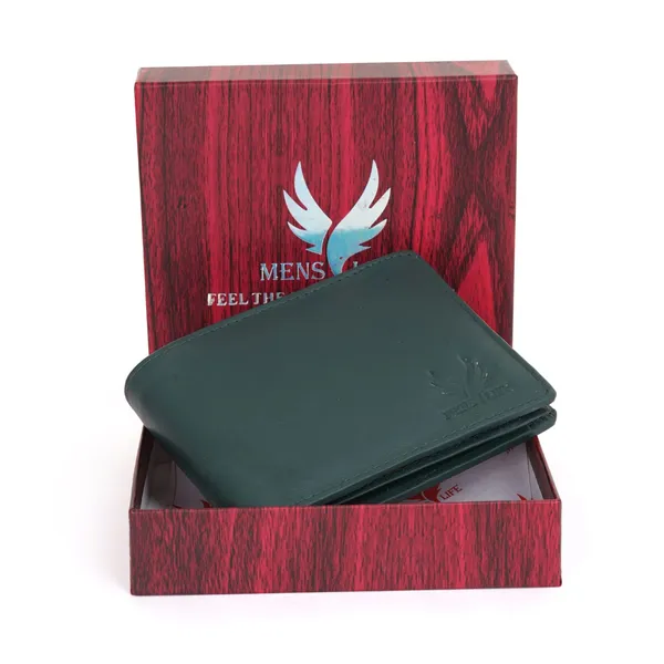 Green_Leather_Bi-Fold_Wallet_for_Men