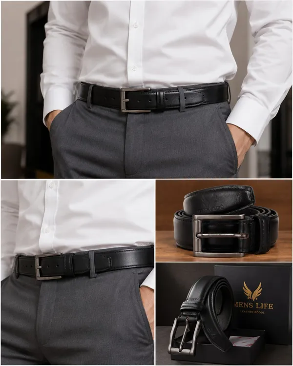 Black_Leather-Look_Formal_Belt_for_Men