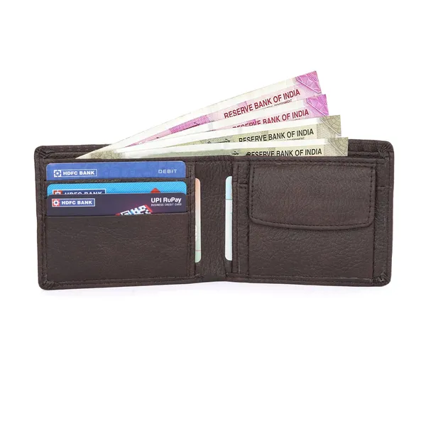 Brown_Textured_Bi-Fold_Wallet_for_Men