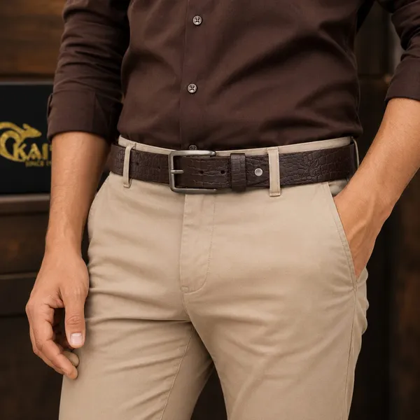 Brown_Textured_Belt_for_Men