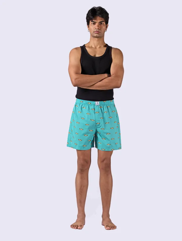 Turquoise_Cotton_Relaxed_Fit_Printed_Boxer_Shorts_For_Men
