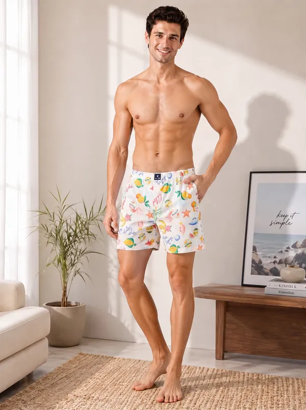 White_Cotton_Regular_Fit_Printed_Boxer_Shorts_For_Men