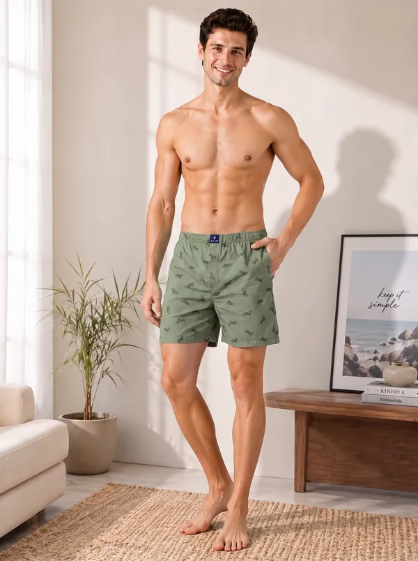 Olive_Green_Cotton_Relaxed_Fit_Printed_Boxer_Shorts_For_Men