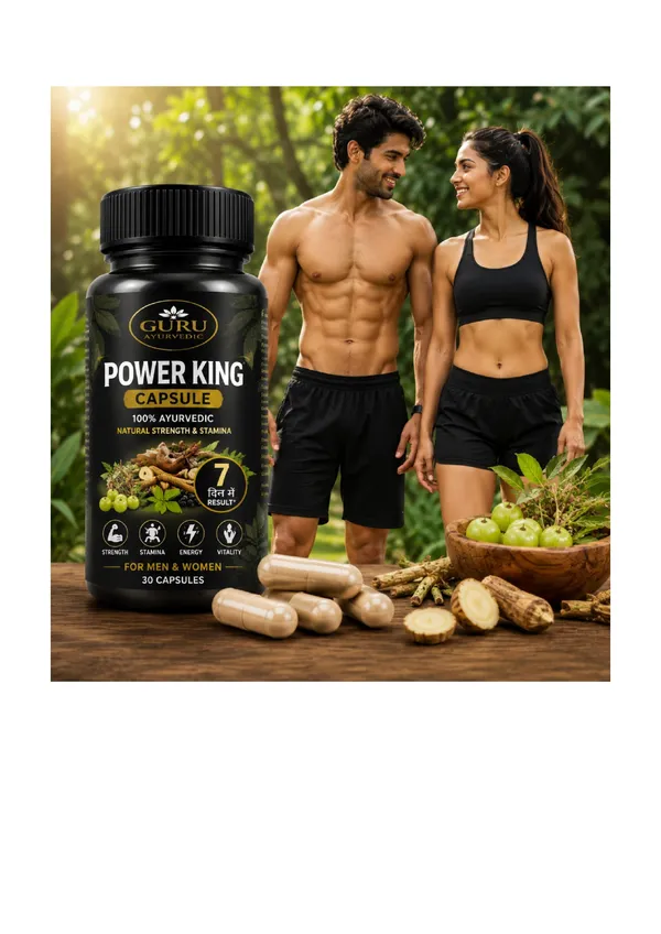 Guru_Ayurvedic_Power_King_Ashwagandha_Shilajit_Stamina_Capsules