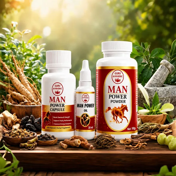 Guru_Ayurvedic_Man_Power_Ashwagandha_Shilajit_Capsule_Oil_Powder_Set