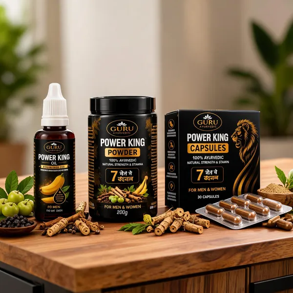 Guru_Ayurvedic_Power_King_Ashwagandha_Shilajit_Powder_Capsules_Oil_Combo