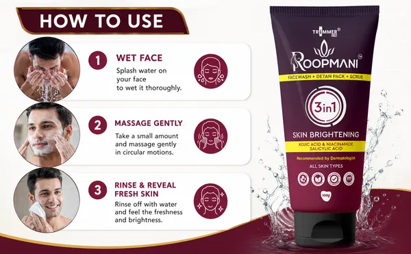 Roopmani_3_in_1_Face_Wash_+_3_in_1_Sunscreen_Cream_Combo_Pack_(100_Gram_+_50_Ml)