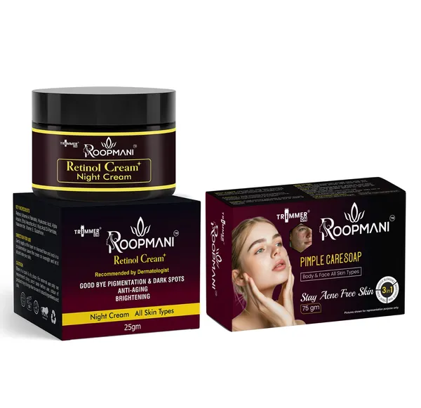 Roopmani_Retinol_Night_Cream_+_Pimple_Care_Soap_Combo_Pack_(25_Gram_+_75_Gram)