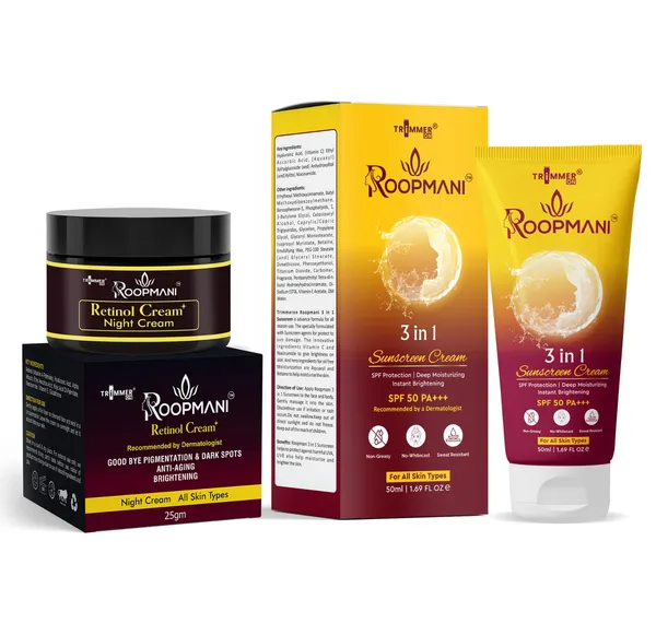 Roopmani_Retinol_Night_Cream_+_3_in_1_Sunscreen_Cream_Combo_Pack_(25_Gram_+_50_Ml)