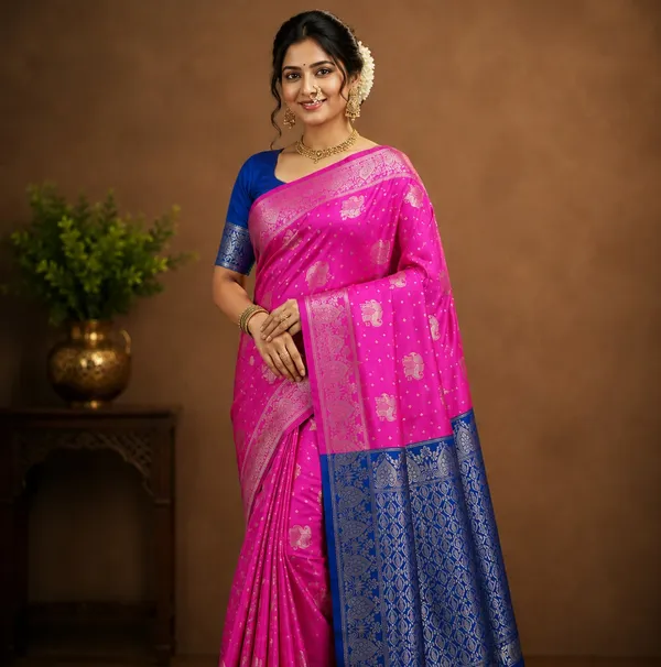 Pink_Woven_Traditional_Saree_for_Women
