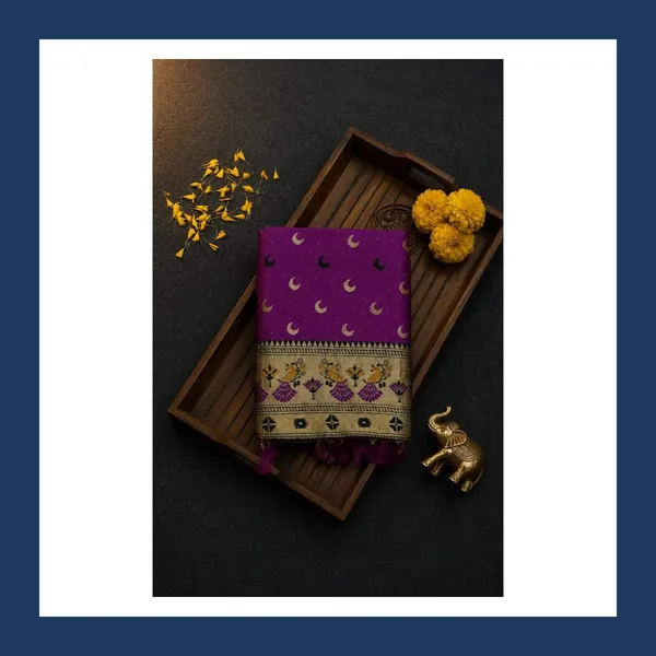 Maroon_Traditional_Saree_For_Women