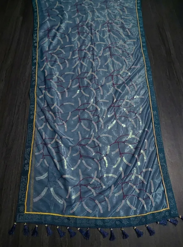 Blue_twill_Net_With_Satari_Work_Saree_For_Women