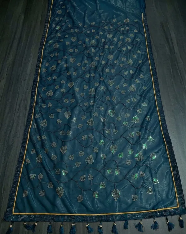 Blue_twill_Net_With_Satari_Work_Saree_For_Women