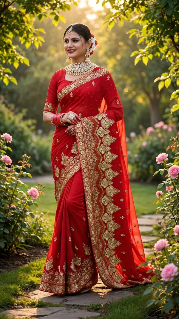 Red_blooming_georgette_jari_work_with_siroski_work_saree