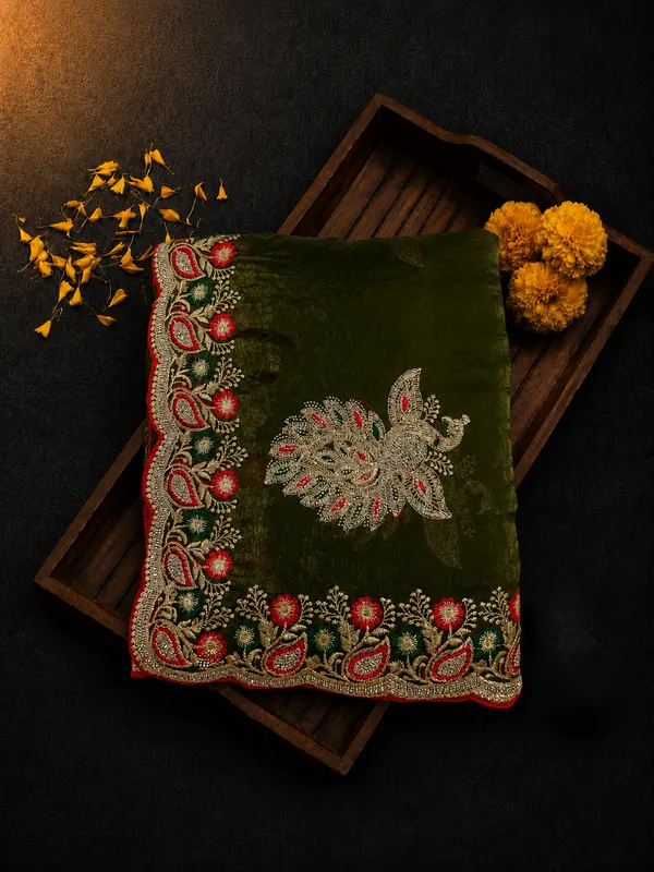 Green_fandi_double_shade_saree_with_zarkan_stone_work