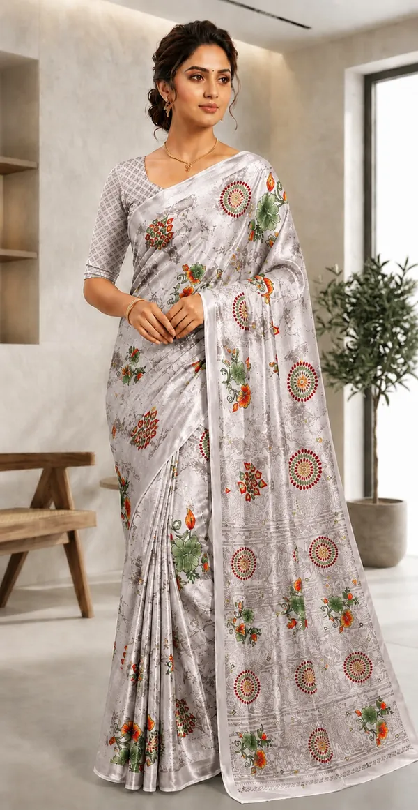 Silver_Printed_Saree_for_Women