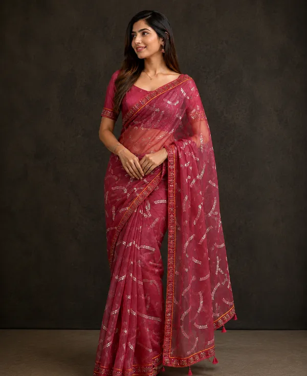 Pink_Twill_Net_With_Satari_Work_Saree_For_Women