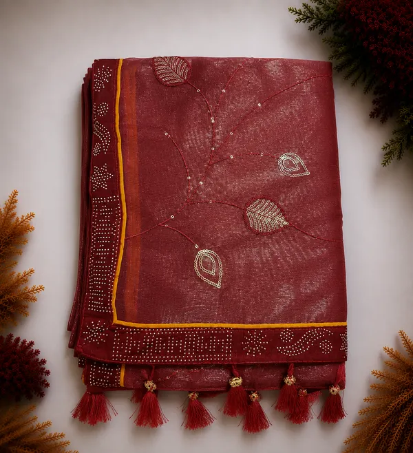 Pink_twill_Net_With_Satari_Work_Saree_For_Women
