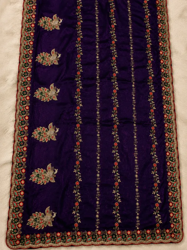 Purple_fandi_double_shade_saree_with_zarkan_stone_work