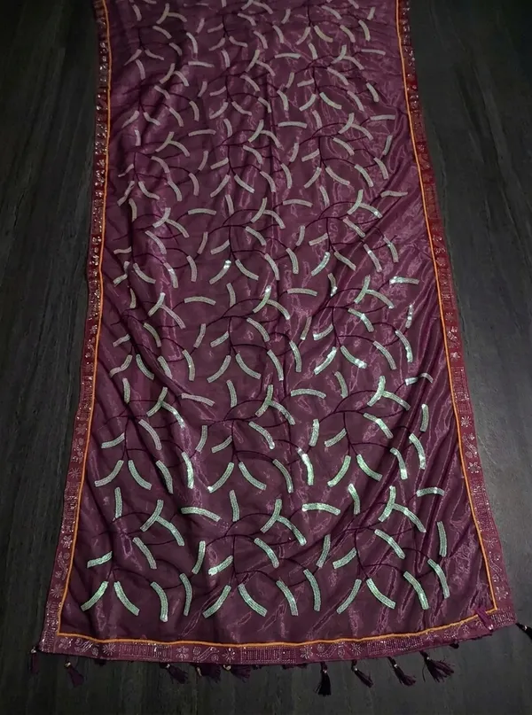Purple_twill_Net_With_Satari_Work_Saree_For_Women
