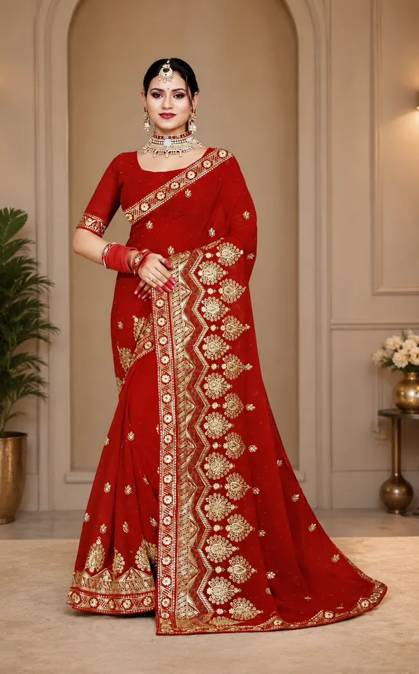 Red_blooming_georgette_jari_work_with_siroski_work_saree
