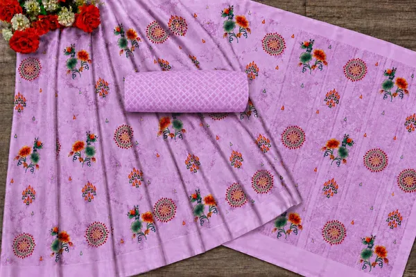 Lavender_Floral_Printed_Saree_for_Women