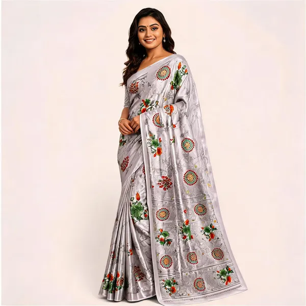 Silver_Sark_Turki_Crepe_Saree_For_Women