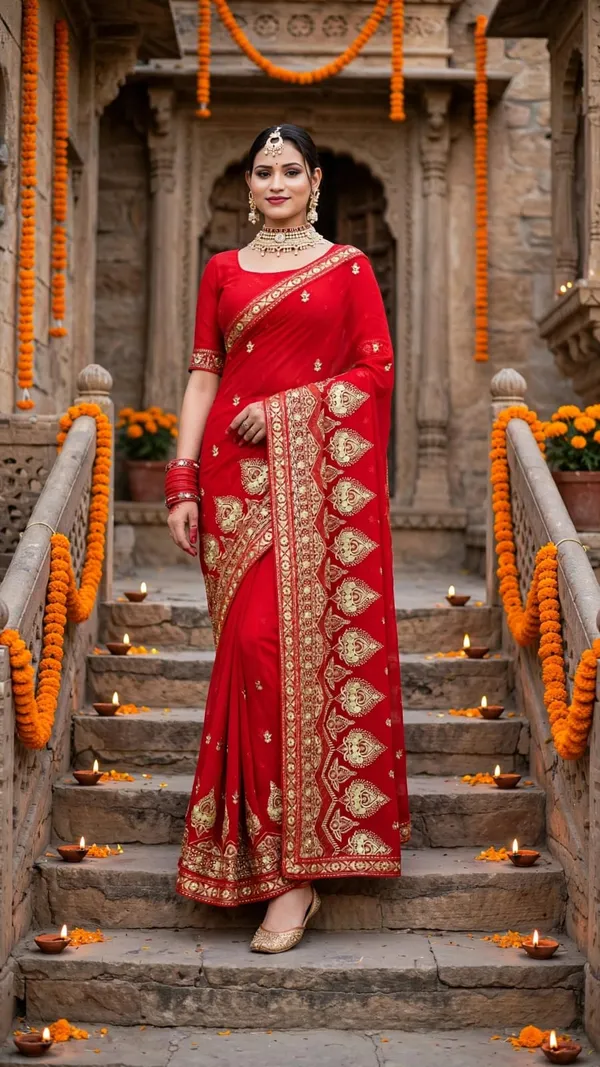 Red_blooming_georgette_jari_work_with_siroski_work_saree