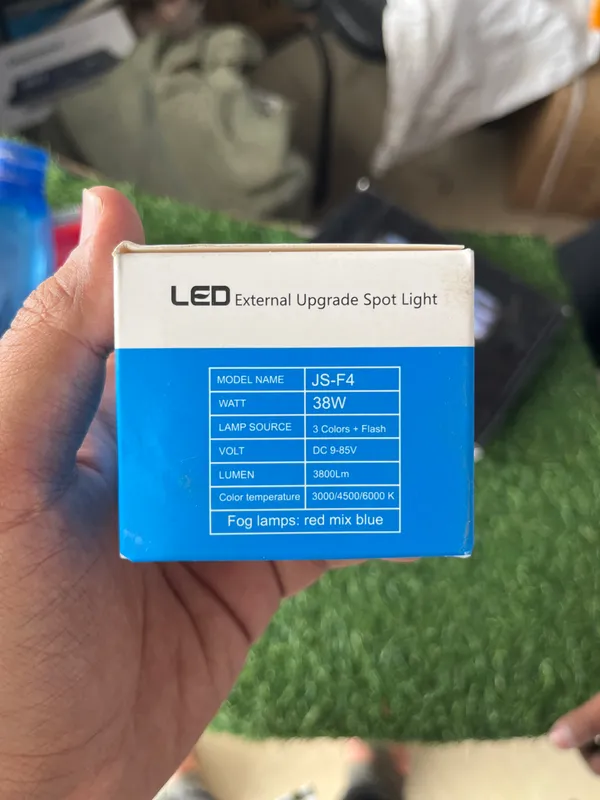 SSLG_JS-F4_PRO_Motorcycle_LED_Auxiliary_Fog_Light_(Single)_–_38W,_Triple_Color_+_Flash_Mode