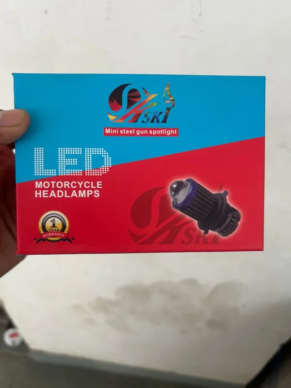Mini_Steel_Gun_LED_Motorcycle_Headlamp_(Single_Piece)