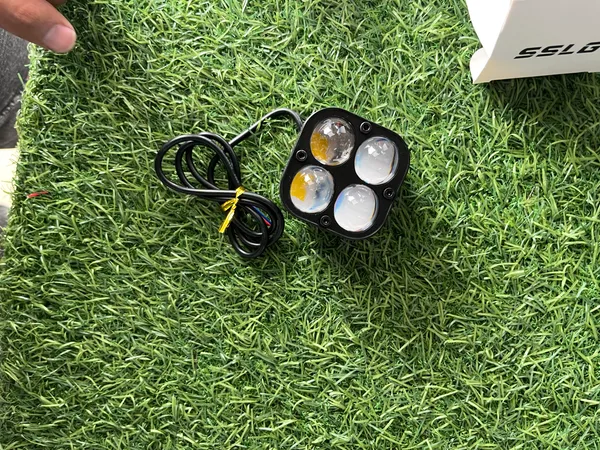 SSLG_JS-F4_PRO_Motorcycle_LED_Auxiliary_Fog_Light_(Single)_–_38W,_Triple_Color_+_Flash_Mode
