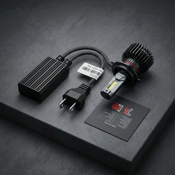 Black_Aluminium_Pc_Automotive_H4_Canbus_LED_Headlight_Bulb
