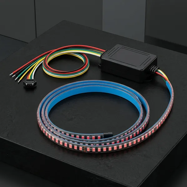 Blue_Pvc_Sequential_Dynamic_Car_Tail_LED_Light_Strip
