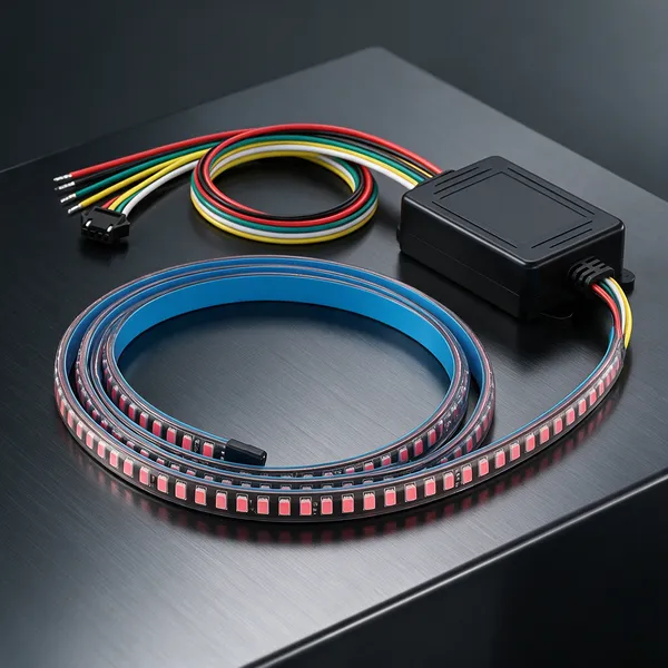 Blue_Pvc_Sequential_Dynamic_Car_Tail_LED_Light_Strip